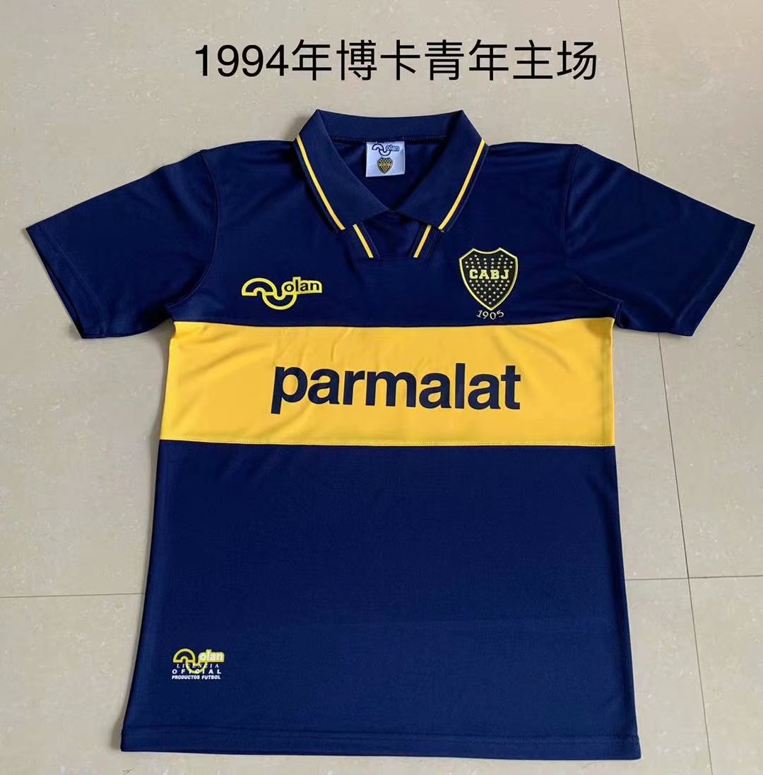 AAA Quality Boca Juniors 1994 Home Soccer Jersey